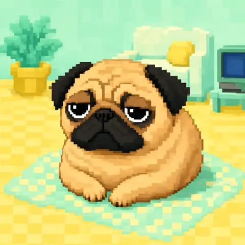 Pixel sit: Chug declining to hustle