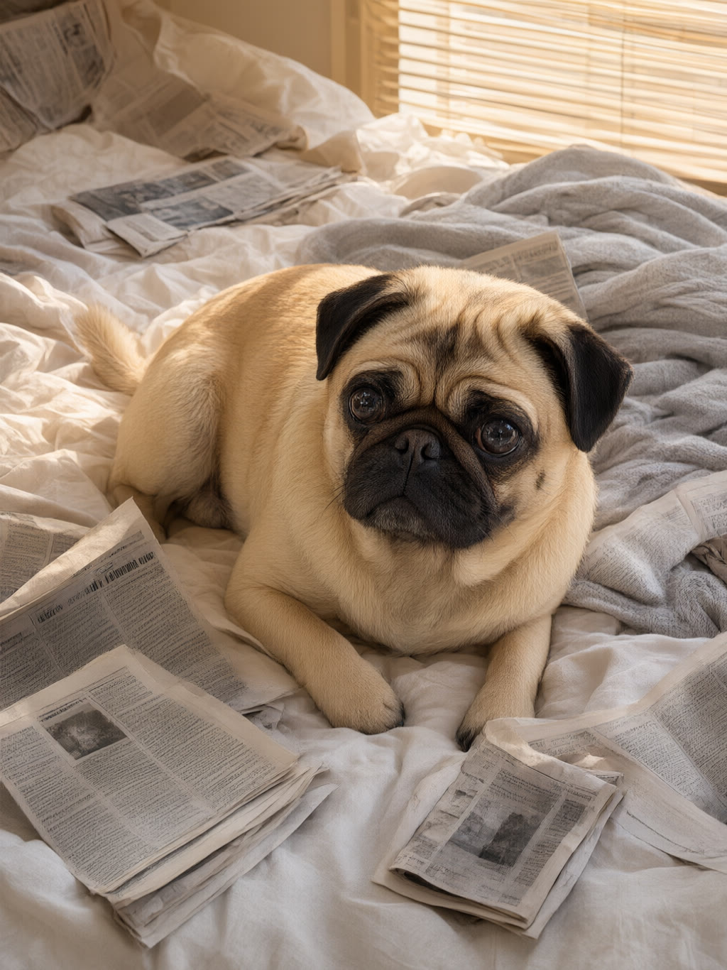 Sunday: News can wait until Monday. Monday can wait too.